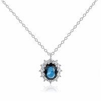 Halskette Cianfrone Gioielli Dame in Silber BROC.B 1530 B GC - BROC.B 1530 B GC